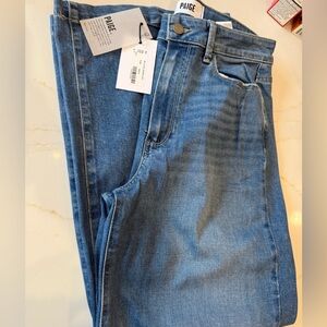 NWT Paige Genesse Crop jeans size 28